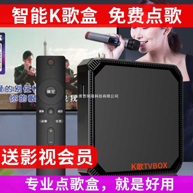 Network Karaoke Machine Free Karaoke Film and Television Ktv Home Karaoke Box Intelligent Voice Karaoke Station Connected to Tv Projection
