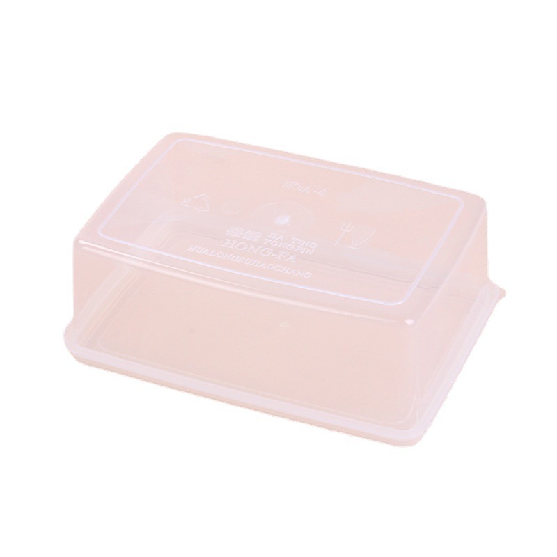 メーカーはプラスチックの新鮮な箱の長方形の透明な食品の収納ケースを供給しています。|undefined