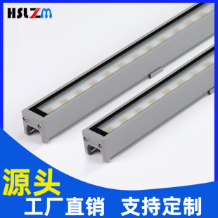 2025 New Led Light Strip Bridge Guardrail Building Outline Seamless Docking Rgb Line Light Outdoor Waterproof