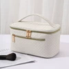Woven Bucket Bag-White