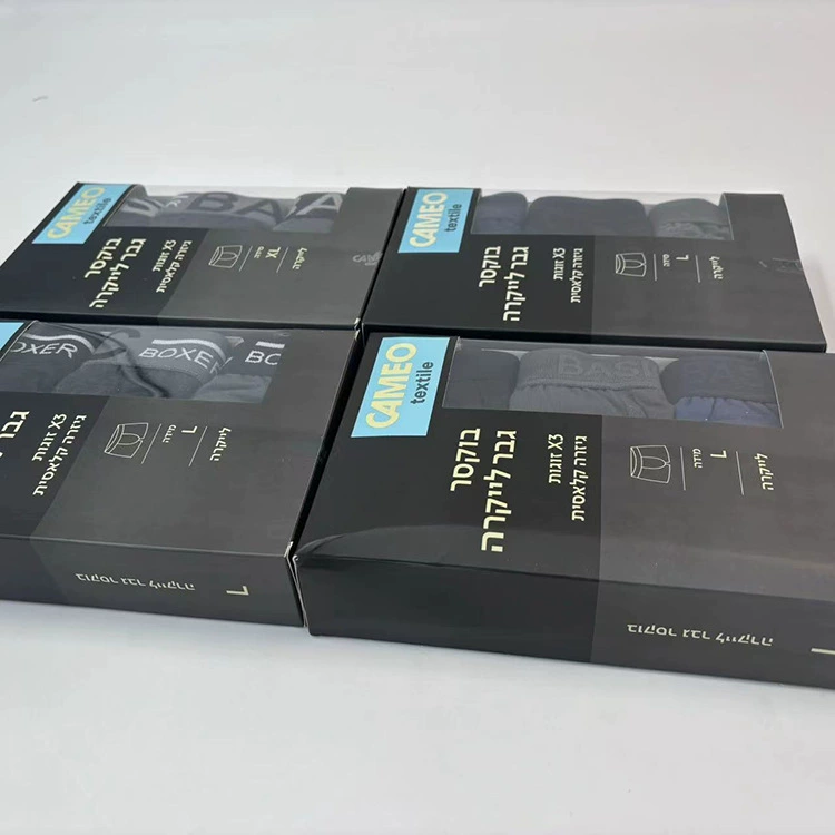 Comfortable trousers, breathable underwear, European style, mid rise
