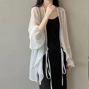 New 2025 Internet Celebrity Hot New Chinese-style Sun-protective Clothing Women's Top Cardigan Thin Elegant Loose Breathable Sun-protective Clothing