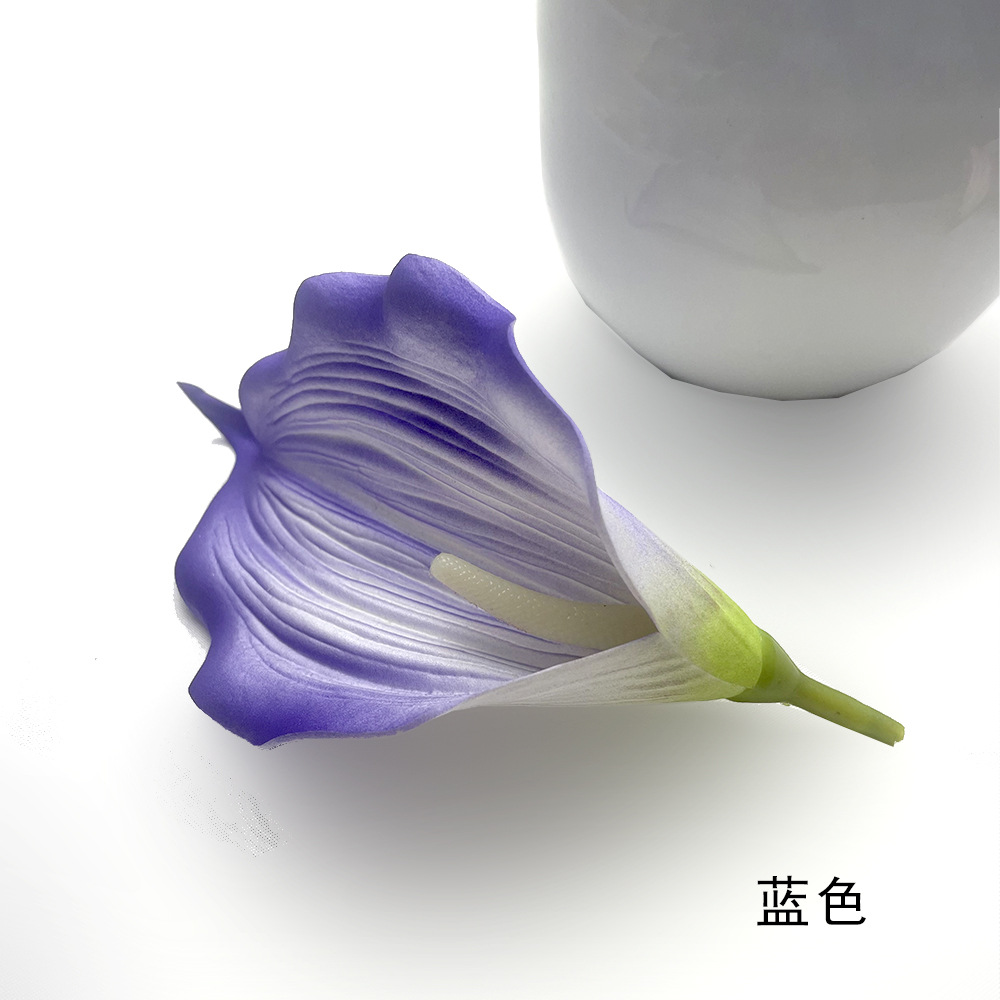 Simulación de flores Eva Horseshoe Flower Wedding Decoration New Photography Props China Fake Flores Diseño de pegamento blando