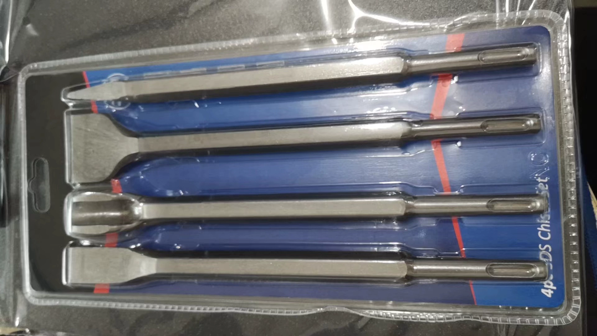 Круглая ручка шестиугольное 14x250 остроконечное долото плоское долото костюм Высококачественная двойная пузырьковая оболочка 4pc 3PC 2PC Одиночная фабрика