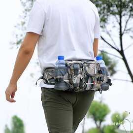 一件代发户外腰包男女旅行登山包多功能大容量战术包渔具路亚腰包