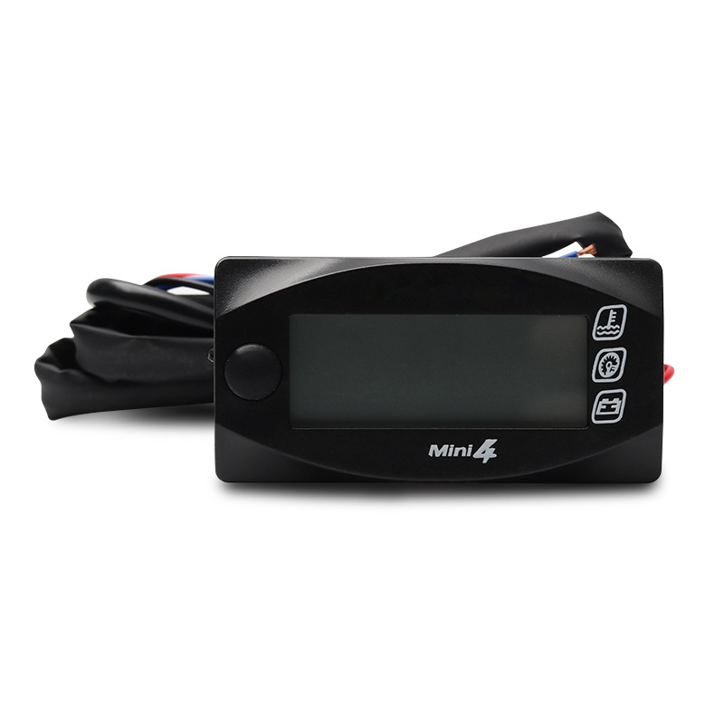 Motorcycle Universal Water Temperature Gauge Koso Four-In-One Oil Temperature and Voltage Meter Thermometer Modified Multi-Function Digital Display