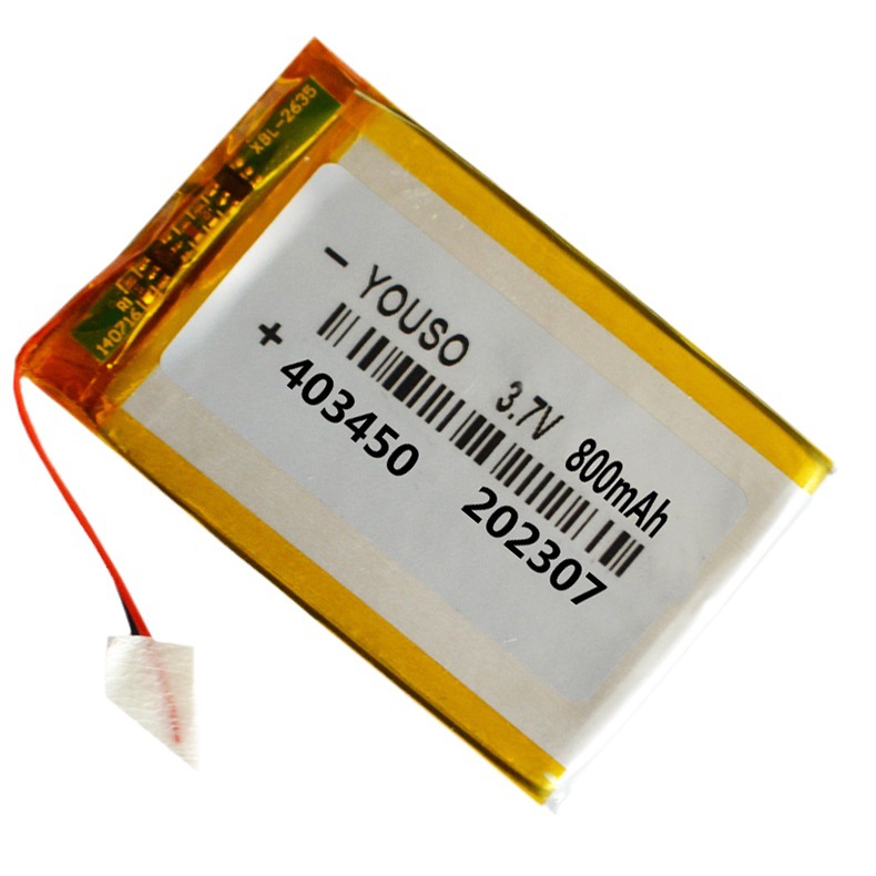 3.7V 800mAh 403450ۺ﮵ǵLEDƵܼ