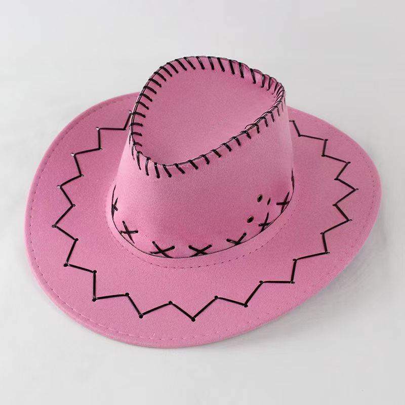 Sombrero de Vaquero de Poliéster con Protección Solar para Actividades al Aire Libre