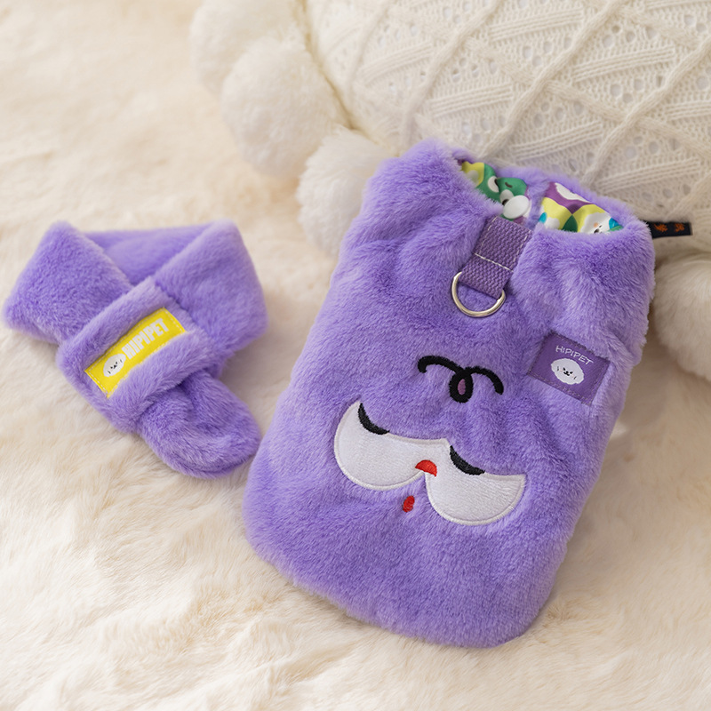 Термобелье для домашних животных→фиолетовый (подарить шарф)