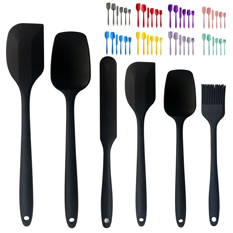 Комплект для выпечки Скребок силиконовый набор из 6 частей шпатель маленький масляный щетка скребок салат T лопата пищевая ложка для смешивания сливок