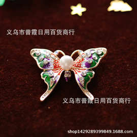辞精美昆虫系列胸针新款时尚蜜蜂大气复古镶钻飞蛾蝴蝶男女胸花配