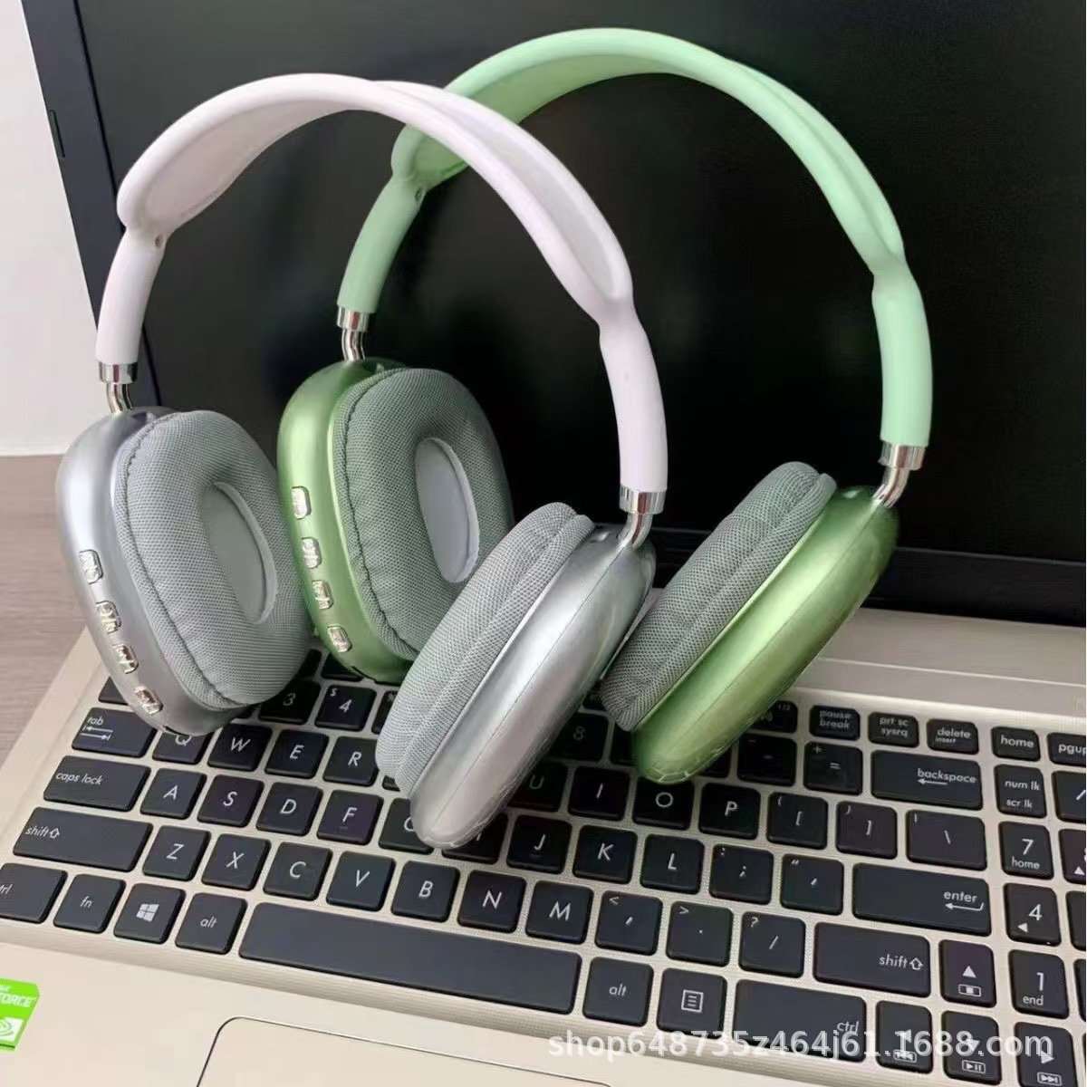 Auriculares Bluetooth P9AirMax, populares en el mercado internacional, con tarjeta de sonido para teléfono móvil, auriculares inalámbricos para juegos, regalo, dropshipping