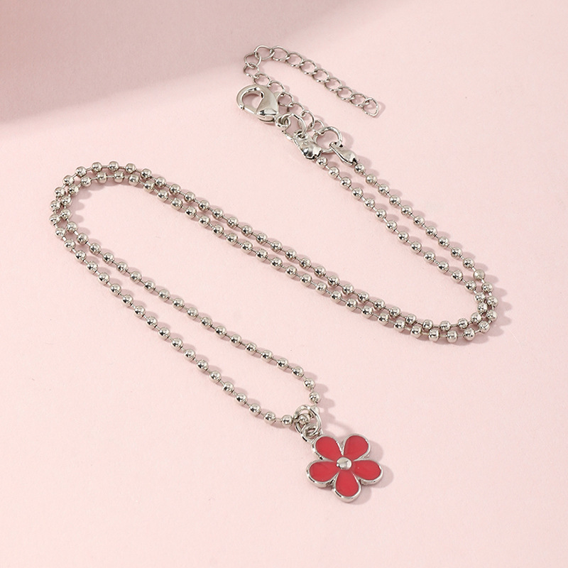 Fashion Cute Flower Necklace display picture 7