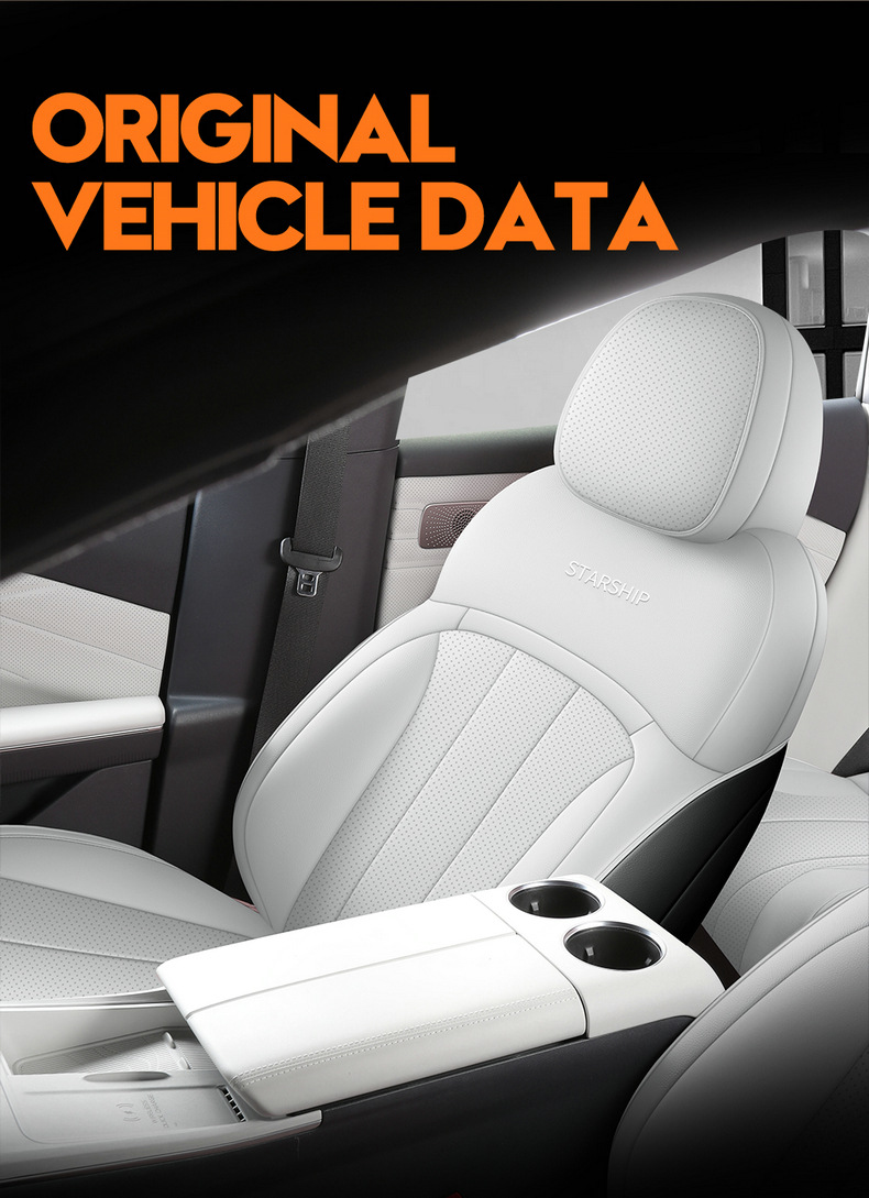 For Geely Galaxy Star Ship 7 EM-i Cushion Four Seasons Universal Seat Cover All-inclusive Leather Car Special Seat Cover