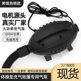 现货直供交流电动充气泵家用拉丝垫打气泵大功率600W电动泵