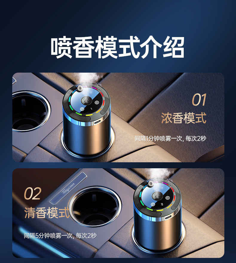 Car Air Freshener to Remove Odors, Car Interior Perfume Ornament, Long-Lasting Light Fragrance, High-End Fragrance, Premium Fragrance Factory