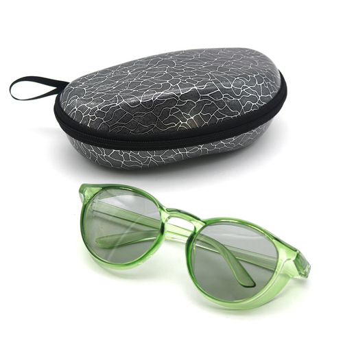 Amazon stoggles glasses light-sensitive color-changing windproof sunglasses anti-blue light glasses round-frame sunglasses