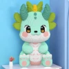 Huge 75cm baby dragon + free building block hammer