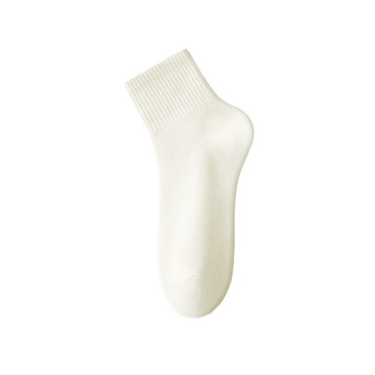 Mujeres primavera y verano, algodón transpirable antibacteriano, medias calcetines cortas sin hueso, anti-bolos, calcetines de algodón al por mayor, calcetines de mujer