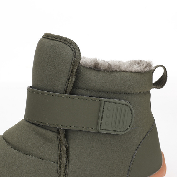 winter children's insulated wear-resistant keep warm non-slip solid…