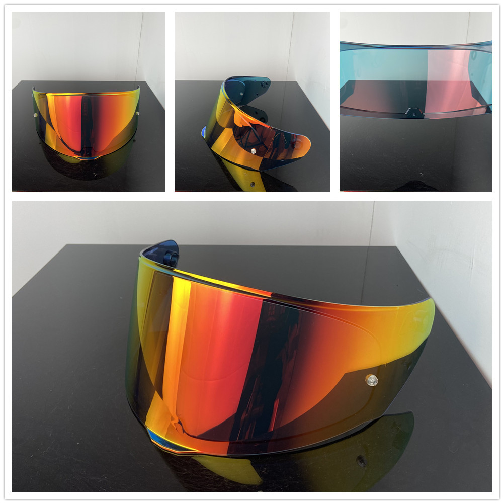Ff320 Electroplated Helmet Lenses Are Suitable for Ff328, Ff353, Ff800 Full-Face Helmets, Providing Sun Protection, Wind Protection, and Uv Protection
