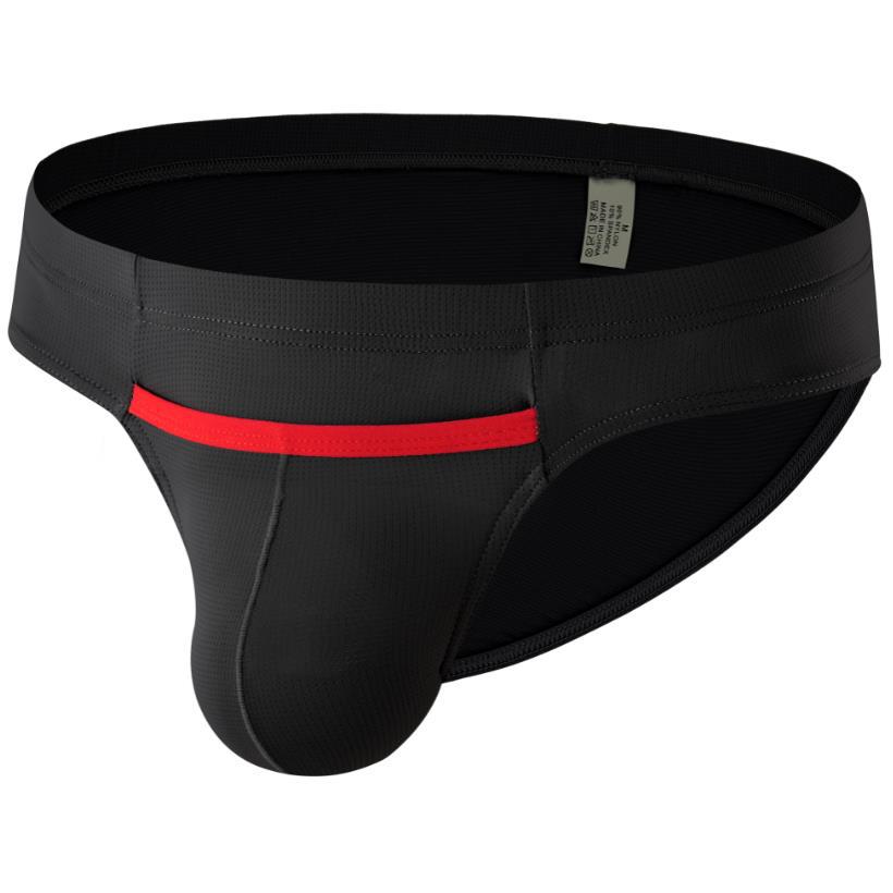 Men's Underwear Small Mesh Breathable Briefs Sexy Trendyy Comfortable Slim Personalized Low-Waist Men's Briefs