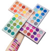 INS net red 60 -color 4 -layer eye shadow plate pearly matte damp pink color makeup disk Cross -border explosion source