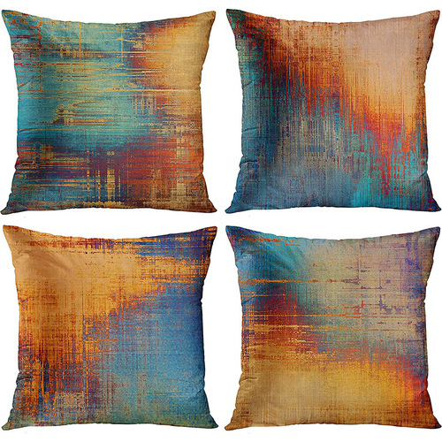 Amazon Cross-border light luxury solid color minimalist pillowcase living room sofa car home decoration cushion