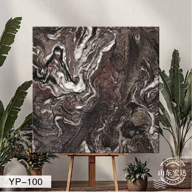 Azulejo de imitación mármol autoadhesivo adhesivo de pared sala de estar baño decoración de pared impermeable y a prueba de humedad con papel de aluminio