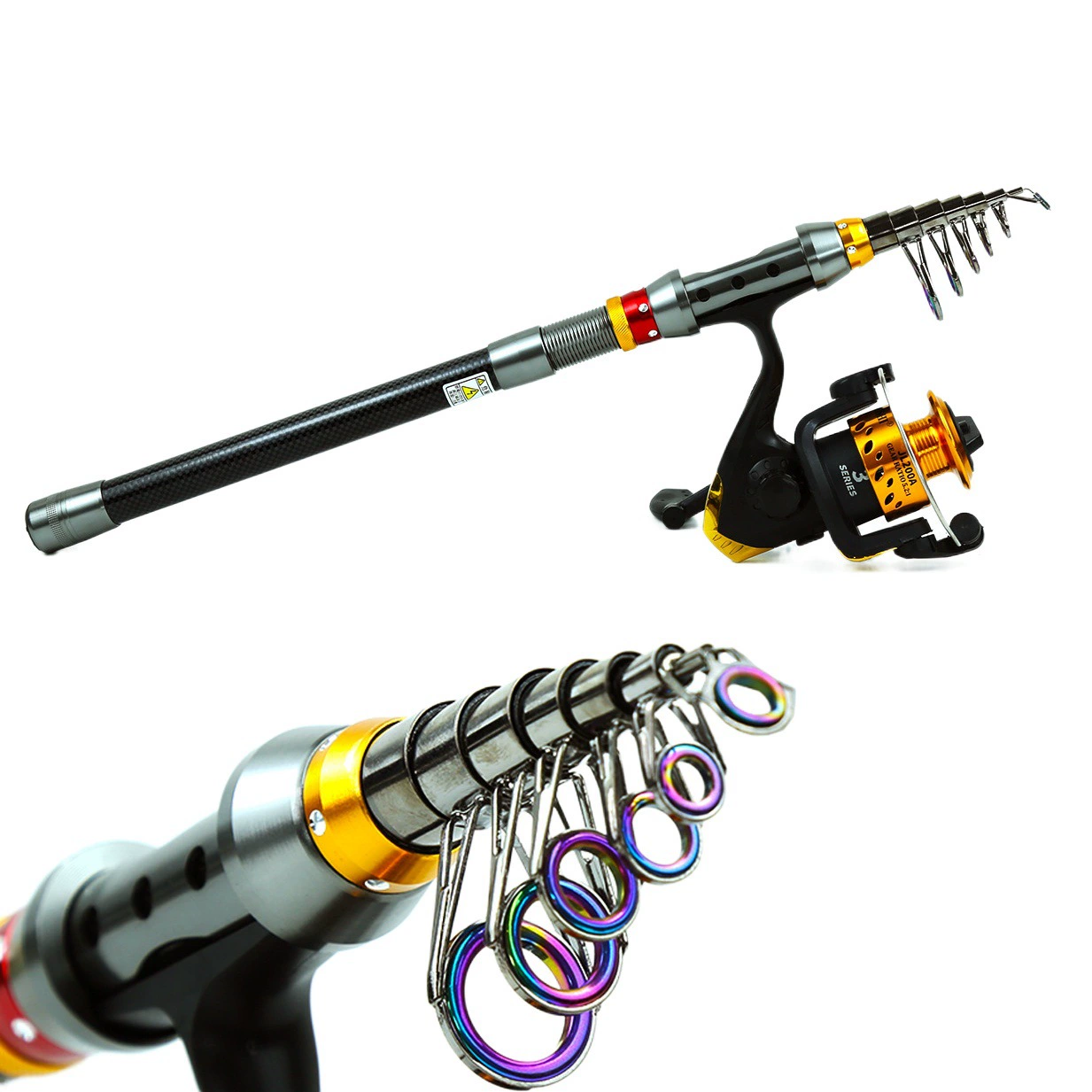 Костюм для начинающих Трансграничные путешествия Портативный костюм Luya Rod Luya Мягкий хвост Маленькая Удочка Arata Бросающая Удочка Длинная метательная удочка