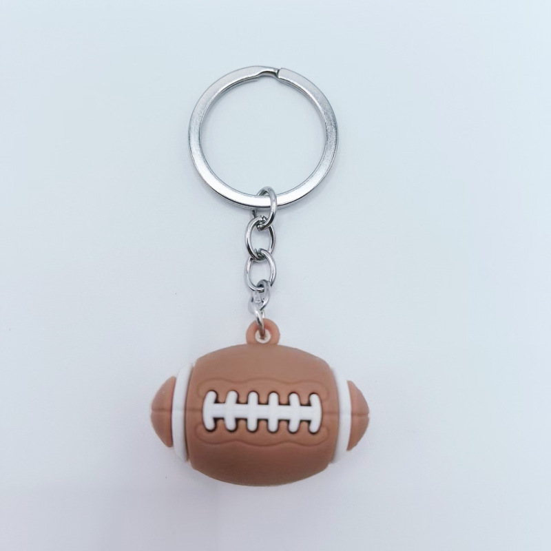 ミニサッカーのキーホルダーのペンダントをシミュレーションします。|undefined