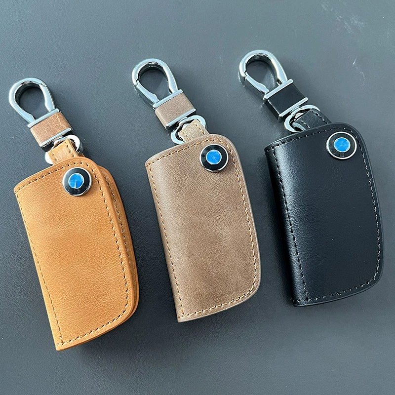Ключи BMW, Mercedes Benz, кейс-ключница, кожаный защитный чехол, натуральная кожа, подарок на день рождения