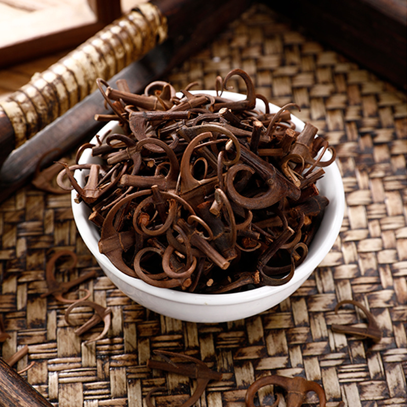 Gou Teng (Uncaria rhynchophylla) — Dried Gambir Vine Stem & Hook Pieces, Food Herb for Tea & Soup key features