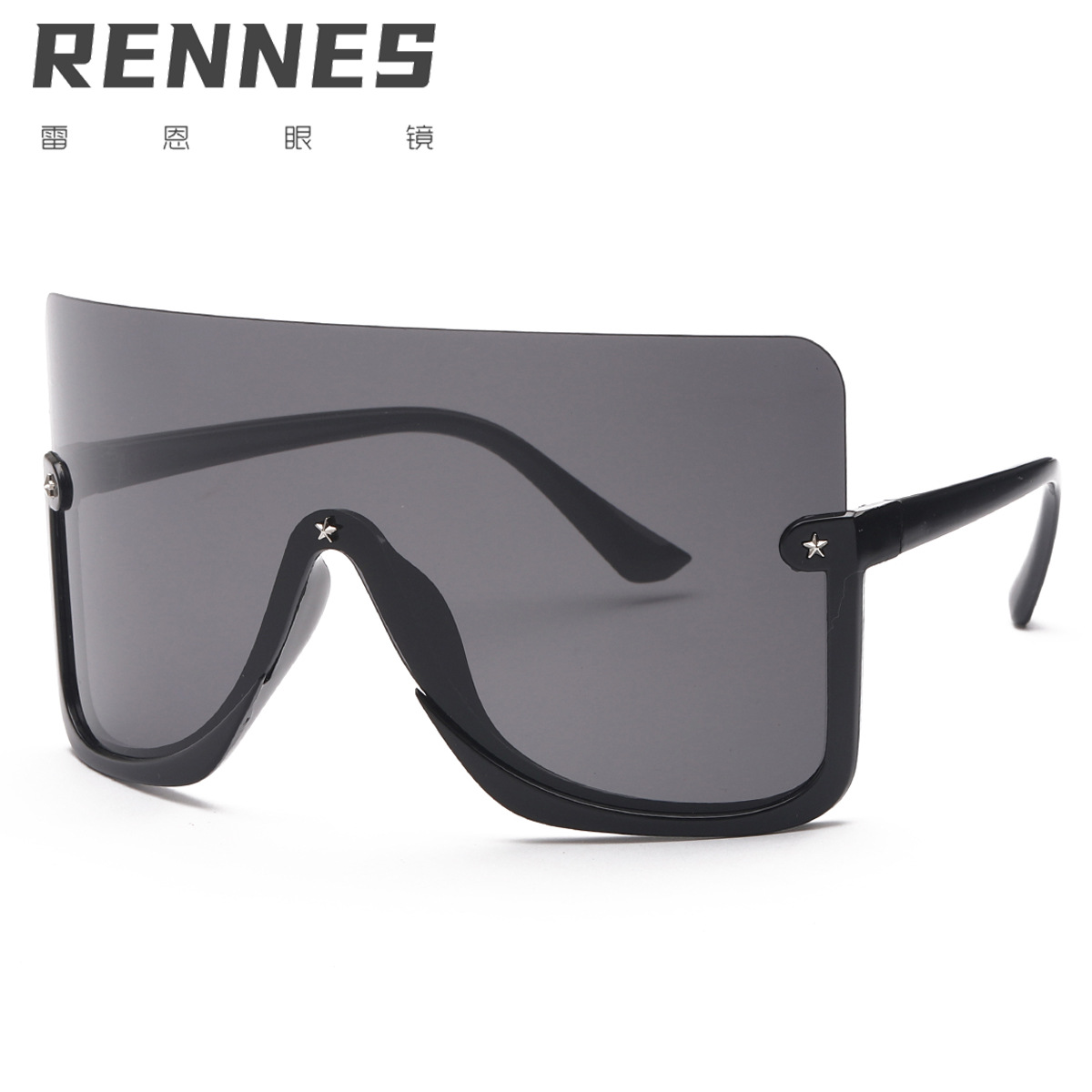 2021 nuevas gafas de sol de máscara grandes gafas de sol multicolores para hombres y mujeres gafas de sol transfronterizas europeas y americanas 98045