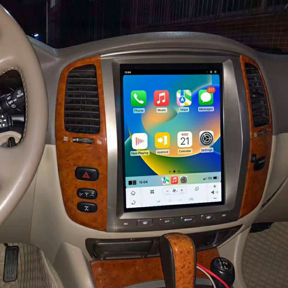 Toyota Land Cruiser LC100 üçün 12.1 düymlük Android ekran
