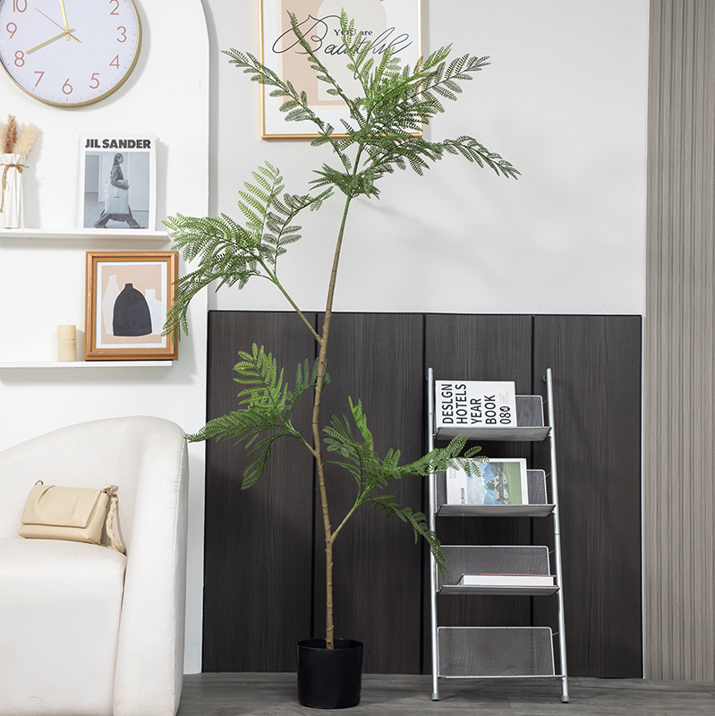 Planta artificial de lujo tipo “Ave del Paraíso”, diseño europeo de alta gama, ideal para decoración interior de sala u oficina