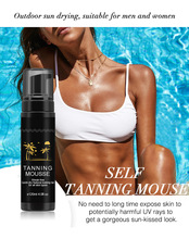 �羳 Tanning mousse cream ����Ľ˹С��ɫ���~ɫ�����̝�����Һ