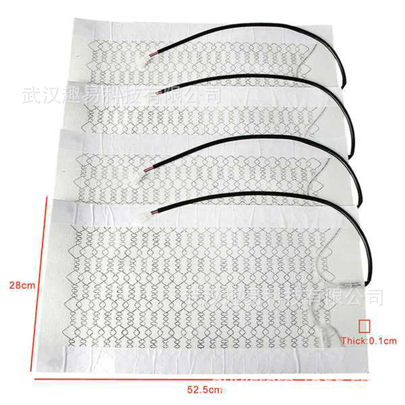 Coche calefacción cojín de invierno asiento térmico coche calefacción eléctrica 12V asiento cojín automático apagado rápido calefacción coche invierno