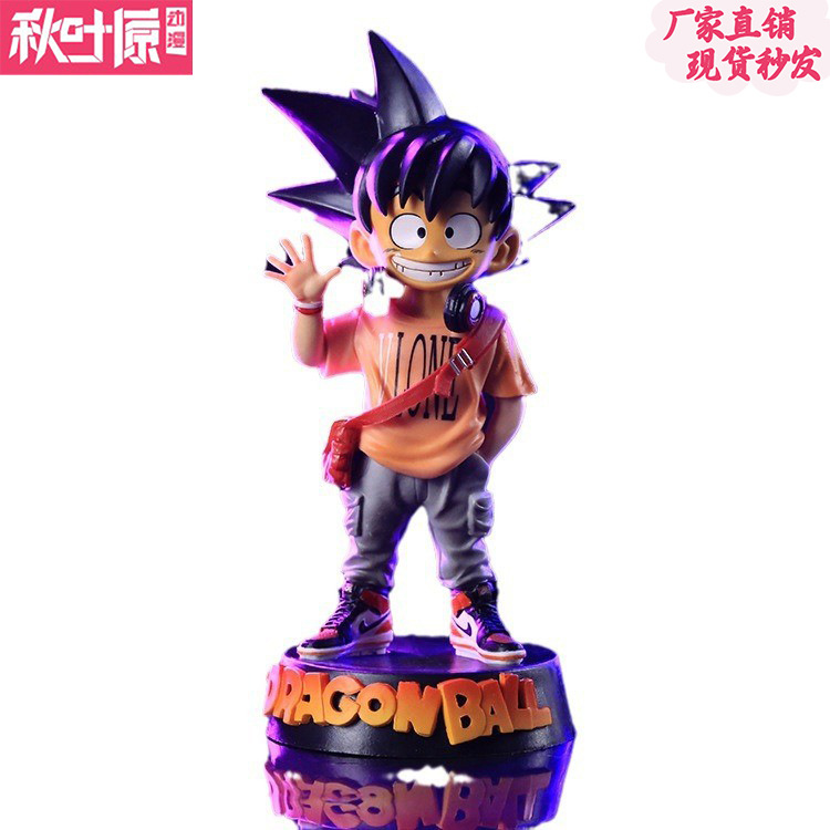 Fábrica directa anime hecho a mano modelo al por mayor de Dragon Ball hecho a mano GT. Marea jugar Wukong tres colores Wukong hecho a mano