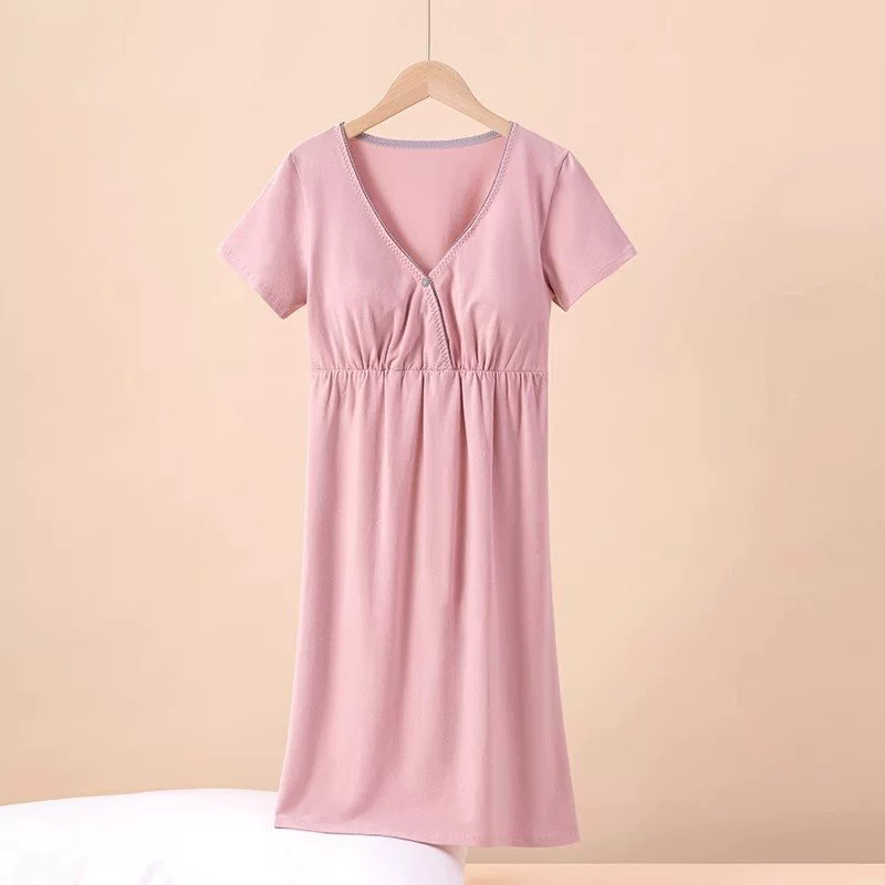 Тонкая пижама для беременных для кормления грудью, платье, plus size, свободный силуэт