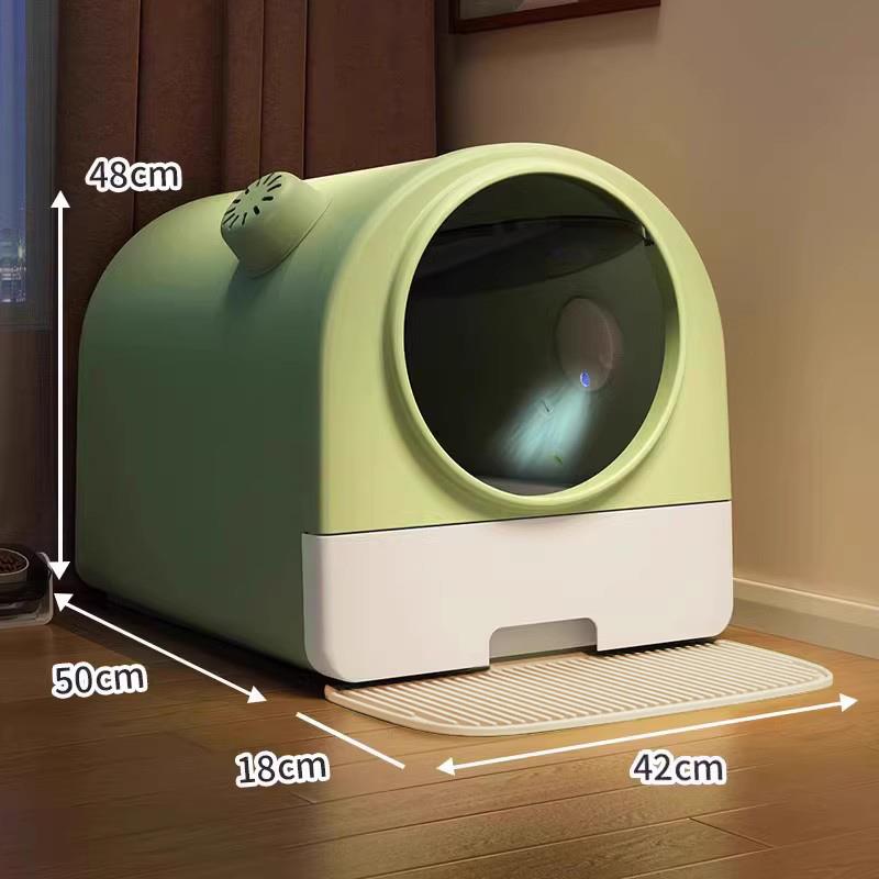 [잔디그린 + 발패드 + 고양이 배변 국자] 업그레이드된 스마트 탈취
