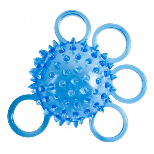 Five-finger grip ball massage ball hedgehog ball stroke rehabilitation training equipment finger strength grip device hemiplegia finger splitting