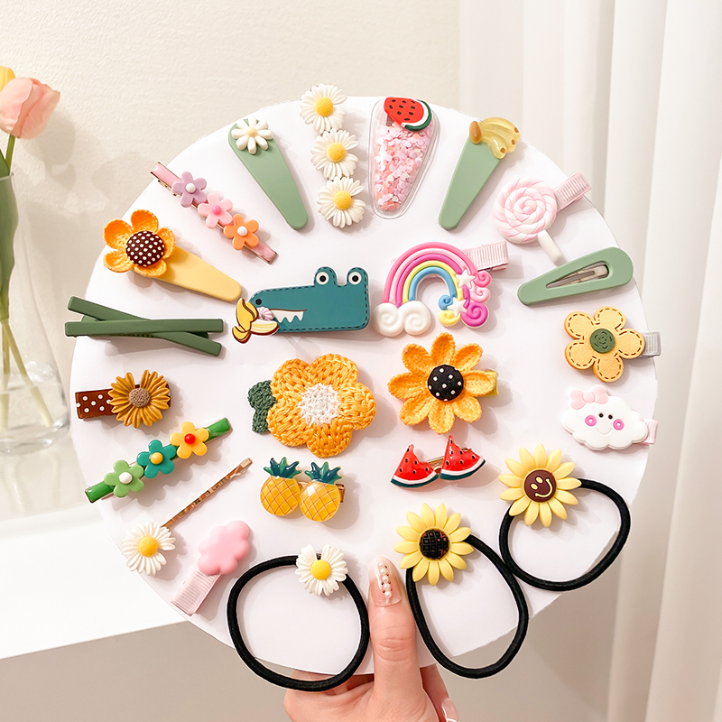 Clips de cabello para niñas, tocado para niñas, clips de cabello para niñas lindas y bonitas, clips para niñas, bebés súper lindos, Beiqin
