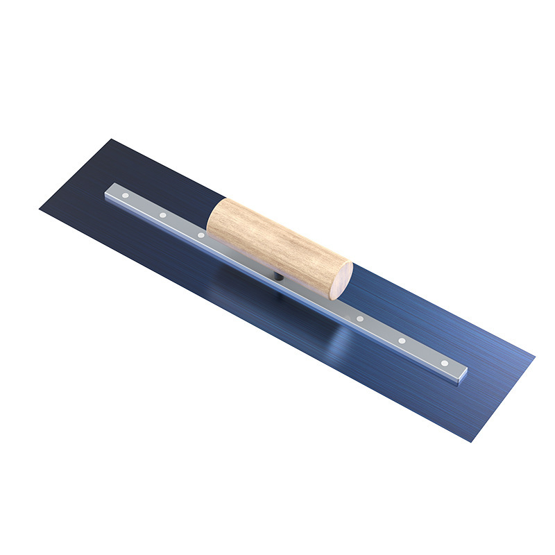 Mayorista de acero azul cuchillo de barro manual cuchillo de piso cuchillo de piso epoxi cuchillo de laca cuchillo de cabeza plana cuchillo de fábrica al por mayor