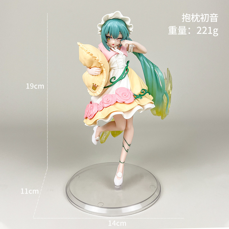 初音未来手办动漫水冰月美少女蕾姆花嫁穹妹二次元公仔模型摆件批|undefined