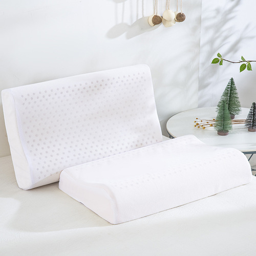 Natural Thai latex pillow core, cervical vertebra protection, sleep aid, household single pillow for infants and children, student dormitory, four seasons