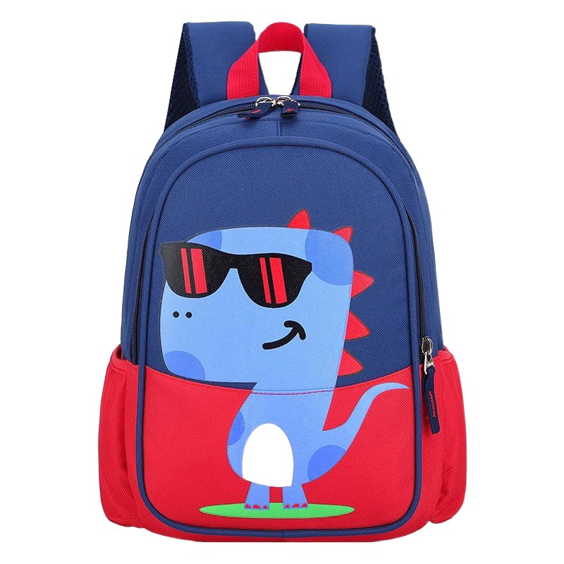 2023 nuevo verano estilo coreano de nylon kindergarten schoolbag dinosaurio dibujos animados estudiante mochila masculina una pieza al por mayor