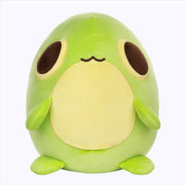 跨境新品 AbiToads Frog Doughboi 可爱青蛙毛绒抱枕玩偶公仔