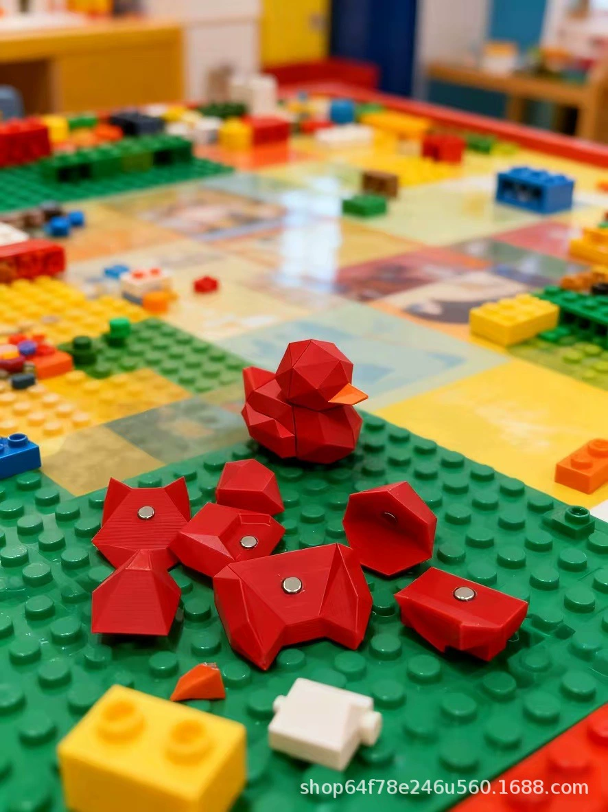 Stem, toy for experiments, duck, early education, science, (Cross-border trading)