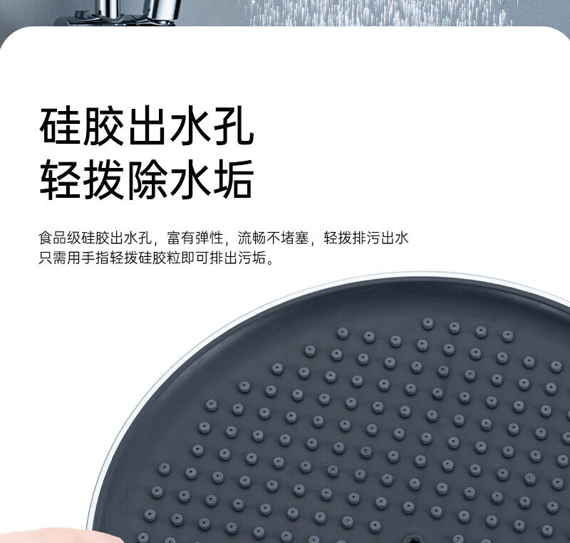 All-copper shower head set, hotel, home, homestay, high-end, simple, thickened explosion-proof shower head set undefined